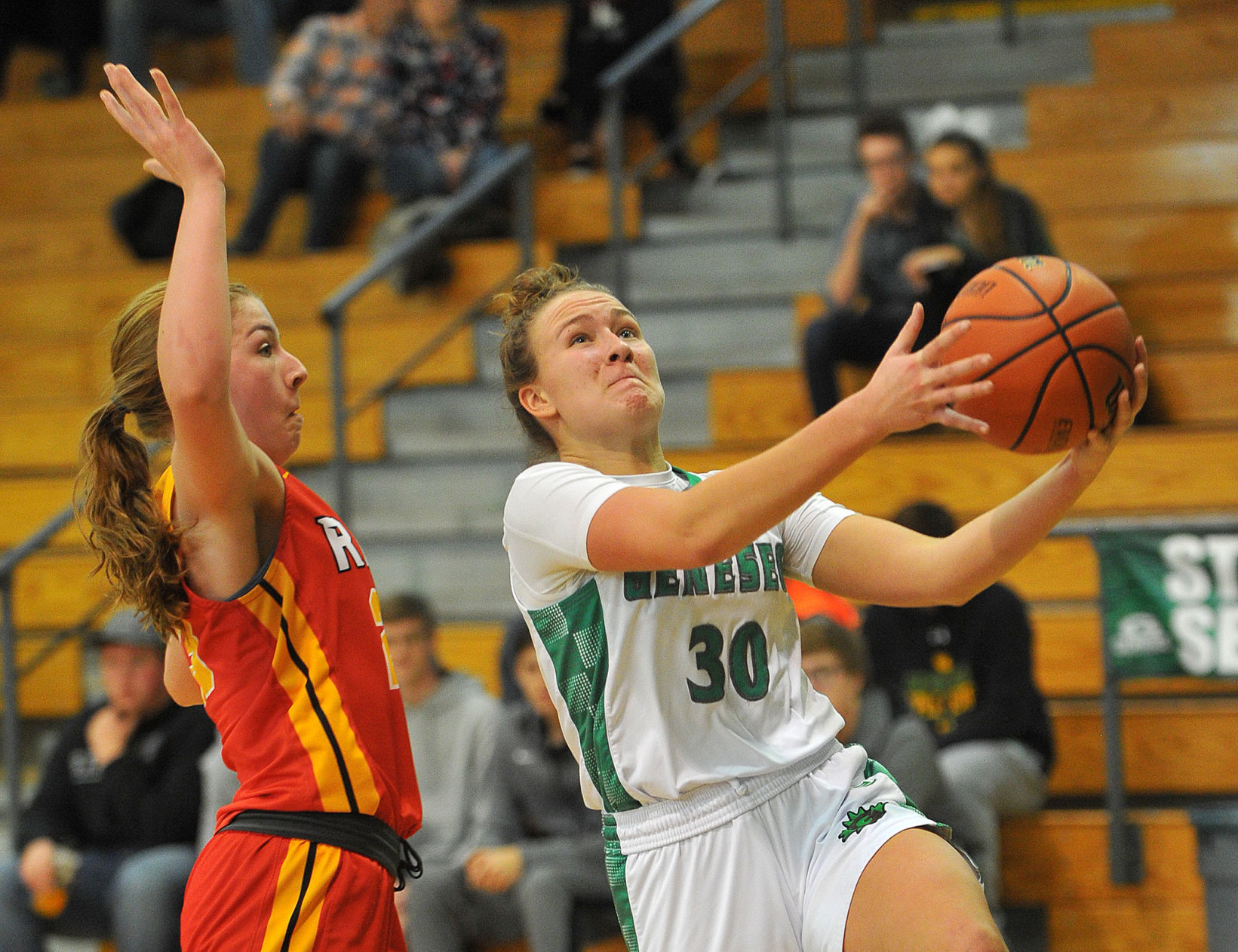 Rock Island vs Geneseo girls basketball at Geneseo.